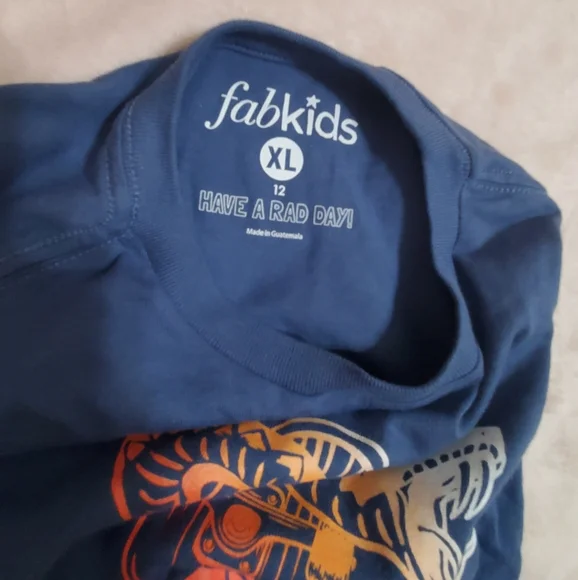 NEW NWT x3 Bundle Fab Kids Short Sleeve Tees, XL, Sz 12 - Picture 8 of 10